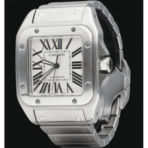 Montre Cartier Montre Santos 100 Xl 58 Facettes MT41289