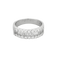 Bague 55 Bague en or blanc et diamants 58 Facettes B250588