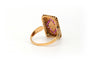 Bague 50 Bague en or jaune sertie de rubis et de perles 58 Facettes 22204
