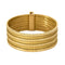 Bracelet Georges Lenfant - Bracelet tissu Sergé en or jaune 58 Facettes ALE4617