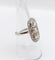 Bague 54.5 Bague marquise art deco Platine 2,25 carats diamant taille ancienne (circa 1910) 58 Facettes A06120