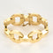 Bracelet Elegant Bracelet en or jaune à maille géométrique 58 Facettes MEL0036