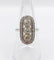 Bague 54.5 Bague marquise art deco Platine 2,25 carats diamant taille ancienne (circa 1910) 58 Facettes A06120