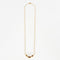 Collier Collier V grenats et goshénites 58 Facettes LP561