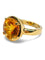 Bague Bague Poiray modèle Filles or jaune et citrine 58 Facettes 1281