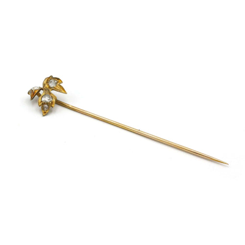 Broche Epingle À Cravate - Or et diamants 58 Facettes 230055SP