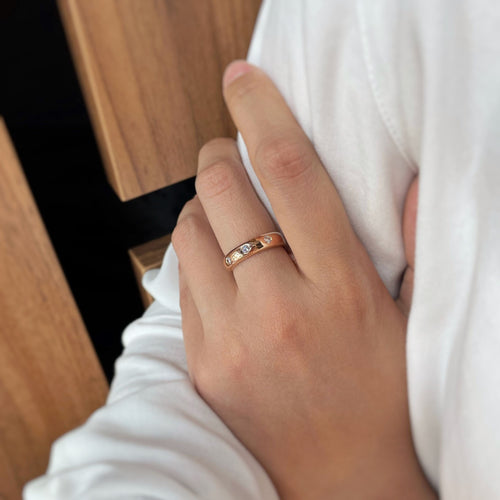 Bague 54 Bague - Or & Diamants 58 Facettes 250134R