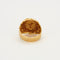 Bague Bague or jaune avec motif 58 Facettes LP576