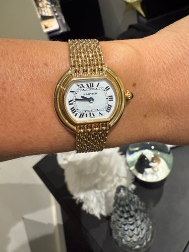 Montre Cartier - Montre « Ellipse » Or jaune 58 Facettes 1.0002232/1