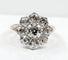 Bague 52 Bague marguerite en or 18 carats et diamants 58 Facettes AB658