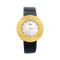 Montre Poiray "Ma Seconde" acier, or, cuir, nacre, diamants. 58 Facettes 34313
