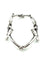 Bracelet HERMES. Collection "Mors", bracelet vintage en argent 800 58 Facettes
