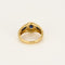 Bague 49 Bague en or jaune, saphir et diamants 58 Facettes SAI0750