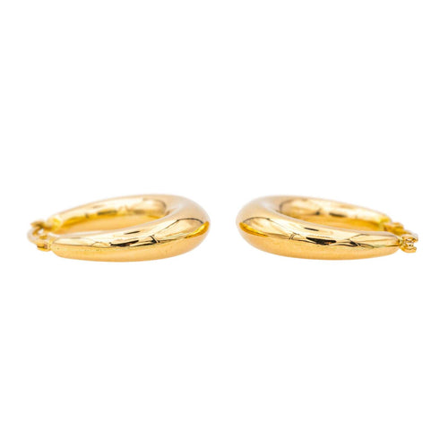 Boucles d'oreilles Boucles d'oreilles Créoles Or jaune 58 Facettes 3755167CN