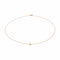 Collier Collier Or rose Diamant 58 Facettes 4625082CN