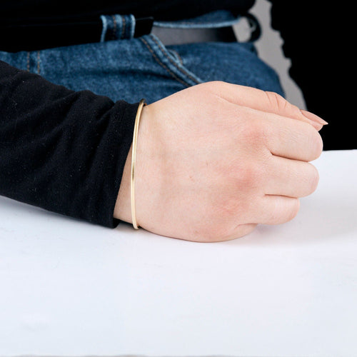 Bracelet Jonc or jaune 58 Facettes ROD3358