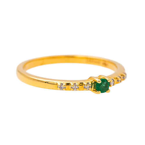 Bague 52 Mauboussin Bague Capsule d'émotions Or jaune Emeraude, Diamant 58 Facettes 4191430CN
