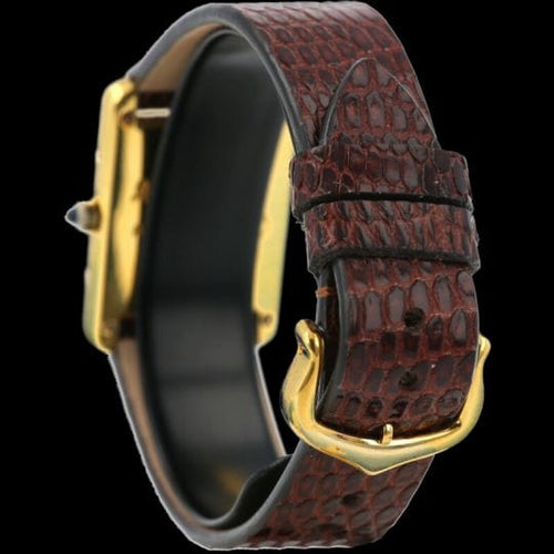 Montre Cartier Montre Tank Vermeil 58 Facettes MT42403