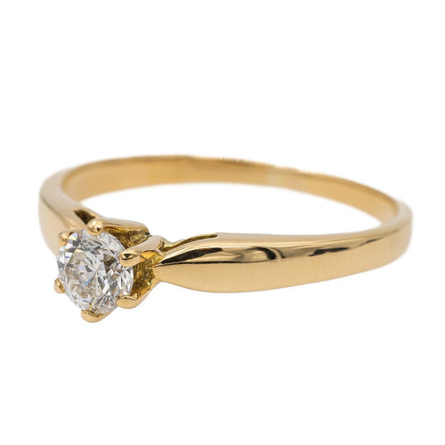 Bague 52 Bague Solitaire Or jaune Diamant 58 Facettes 2622580CN