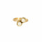 Bague 55 Bague "Vous & Moi" Or Jaune Diamants 58 Facettes
