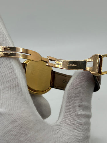 Montre Cartier Ellipse Grand Modèle 58 Facettes