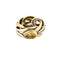 Bague 51 CHRISTOFLE - Bague en or jaune, blanc et citrine 58 Facettes ROM1292