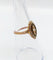 Bague 51 Bague marquise victorienne or rose 18k perles et émail noir (circa 1890) 58 Facettes A06200