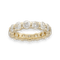 Bague 50 Alliance en or jaune diamants 58 Facettes