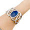 Montre Montre vintage Piaget, "Limelight Magic Hour", or blanc, diamants, lapis lazuli. 58 Facettes 34232