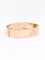 Bracelet Bracelet jonc maçonnique or rose perles fines 58 Facettes 1133.1
