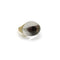 Bague 54.5 Bague H. Stern en or 18 carats avec pierres dorées et cristal de roche 58 Facettes A2000N