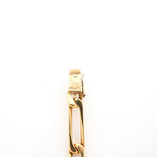 Bracelet CARTIER Bracelet gourmette en or jaune. 58 Facettes