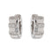 Boucles d'oreilles Boucles d'oreilles Créoles Or blanc Diamant 58 Facettes 3230363CN