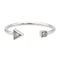 Bague 54 Bague Toi et Moi Or blanc Diamant 58 Facettes 579286RV