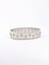 Bracelet Bracelet maille polonaise or blanc 58 Facettes 1152.3