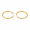 Boucles d'oreilles Boucles d'oreilles Créoles Or jaune 58 Facettes 4076582RV