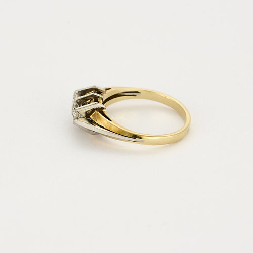 Bague 55.5 Bague en or et diamants 58 Facettes CHA0895
