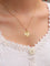 Pendentif AUGIS - Médaille amour coeur strié or jaune rubis 58 Facettes J624