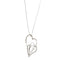 Collier Collier avec coeurs et diamants 58 Facettes 27827