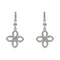 Boucles d'oreilles Boucles d'oreilles Fleur Or blanc Diamant 58 Facettes 3100511CN