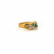 Bague 56 Bague Trilogie Or Jaune Émeraudes & Diamants 58 Facettes 60-GS35808-1