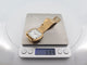 Montre vintage montre baume & mercier carree extra plate or jaune mecanique 58 Facettes 260383