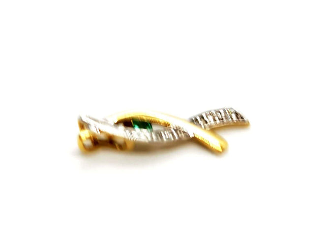 Pendentif Pendentif Or jaune Emeraude 58 Facettes 1178464CD