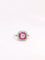 Bague 59 Bague Art Déco diamants taille ancienne et rubis calibrés 58 Facettes J305