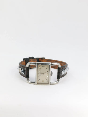 Montre Jaeger Lecoultre - montre Etrier Acier, Cuir 58 Facettes 421
