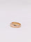 Bague 53.5 Bague jonc en or rose et diamant taille ancienne 0.5ct 58 Facettes J192