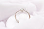 Bague Bague solitaire serti clos or blanc et diamant 0,35 ct G VS 58 Facettes 240328