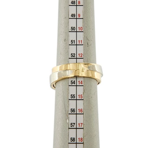 Bague Bague bandeau avec diamants 58 Facettes 35066