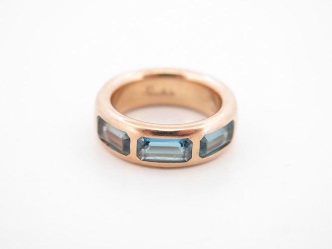 Bague 52 bague POMELLATO iconica topaze or rose 58 Facettes 259049