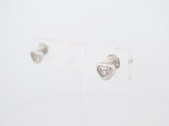 Boucles d'oreilles boucles d'oreilles CHOPARD happy ht or blanc 58 Facettes 260259